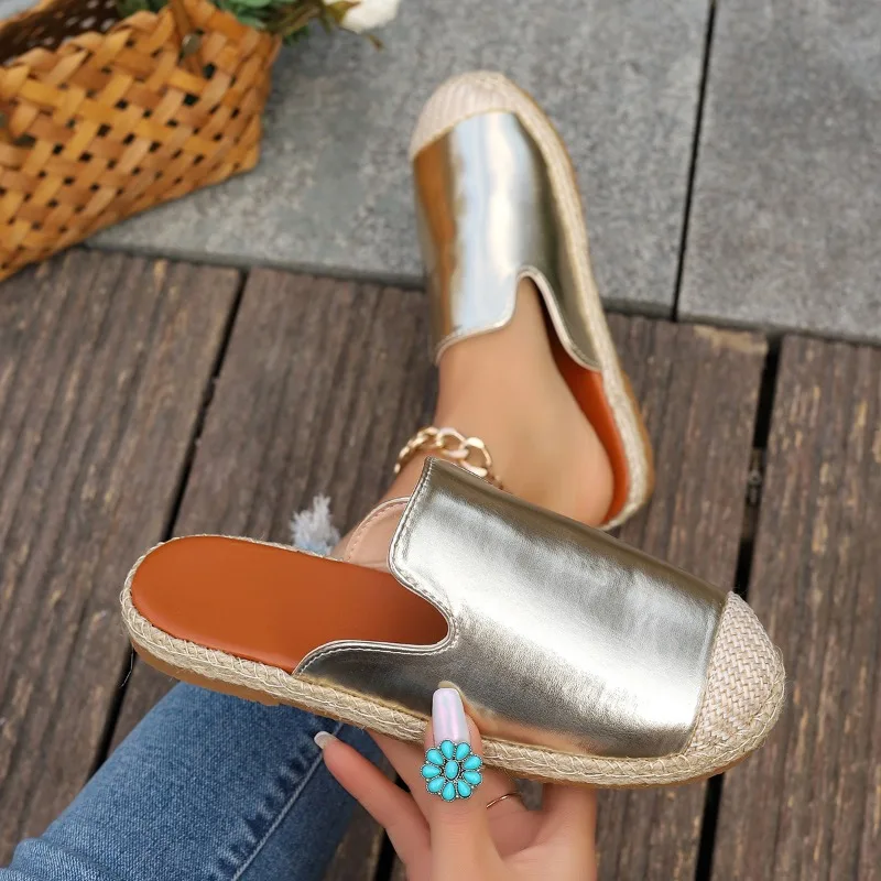 

Wedges Casual Sandals Vintage Woman Hollow Out Slip on Sewing Ladies Sandal Single Shoes Women Zapatos Muje Female Summer