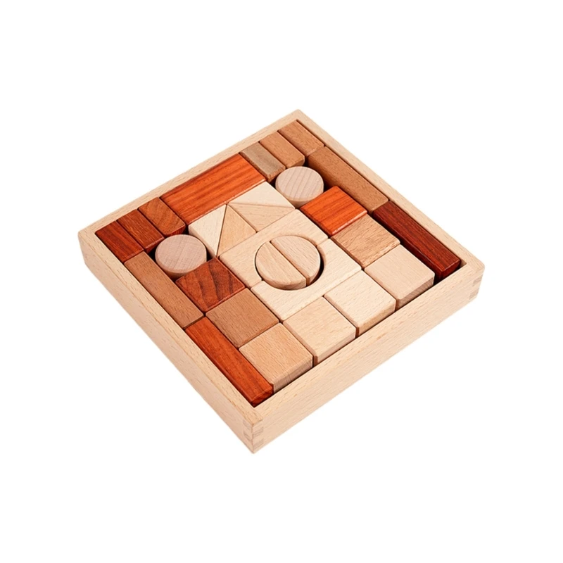 인지 발달 및 색상 인식 기술을 위한 DIY 빌딩 블록 세트 유아 장난감 15UB