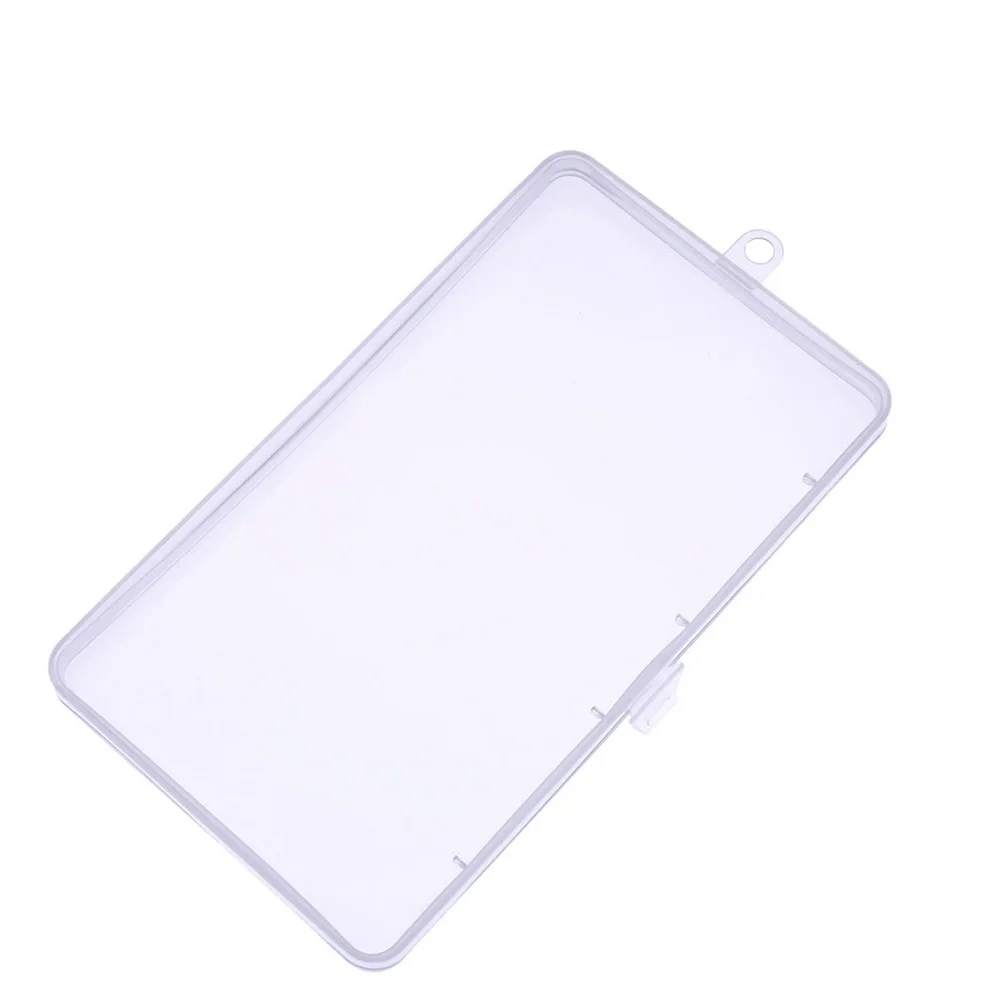 

10 pcs Plastic Display Box Storage Containers Lightweight PP Material Jewelry Hair Clips Organizer Portable Travel Size