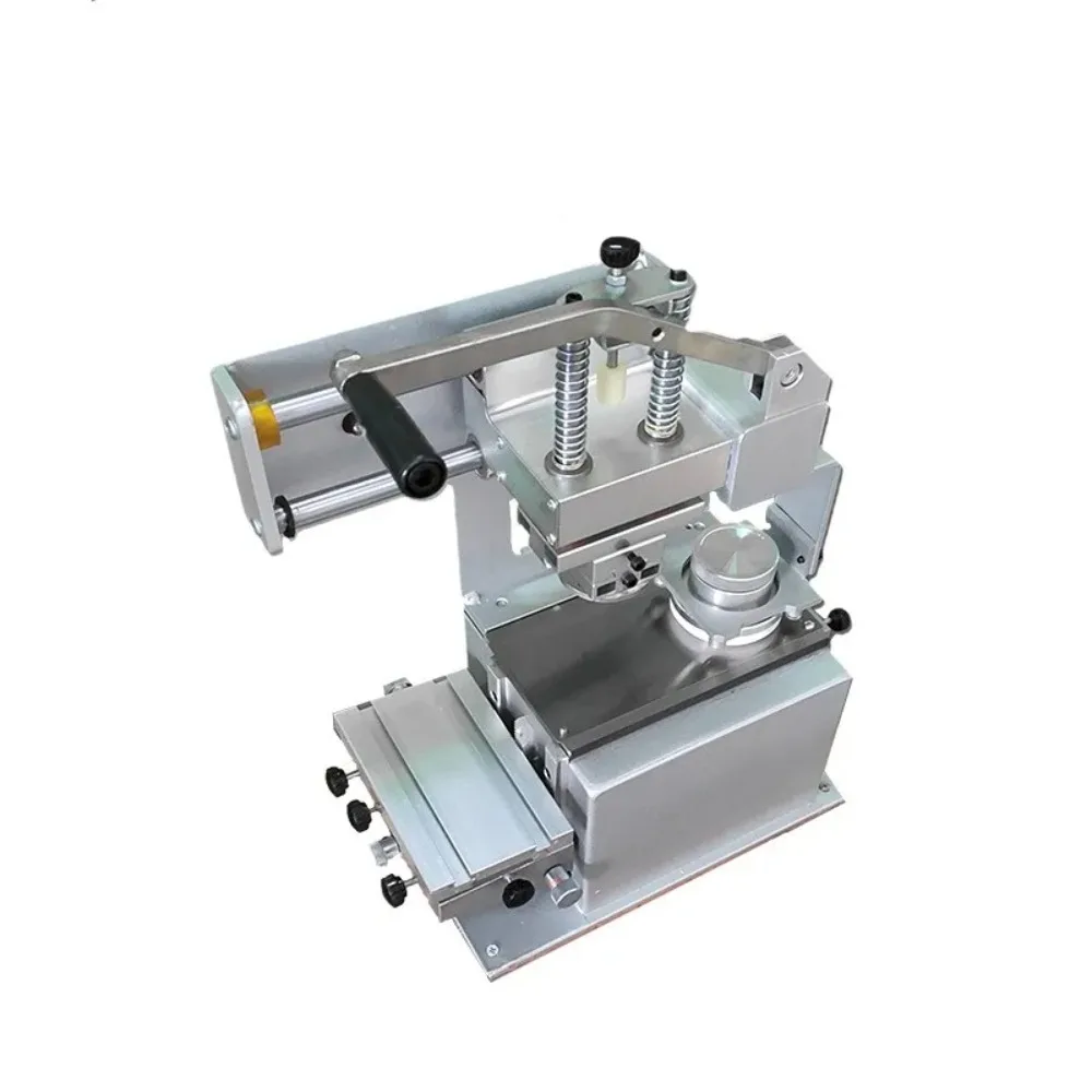 New Semi-Automatic Ink Cup Closed Helmet Pad Printing Machine for Paper & Label Printing DIY Sign Logo Rotary