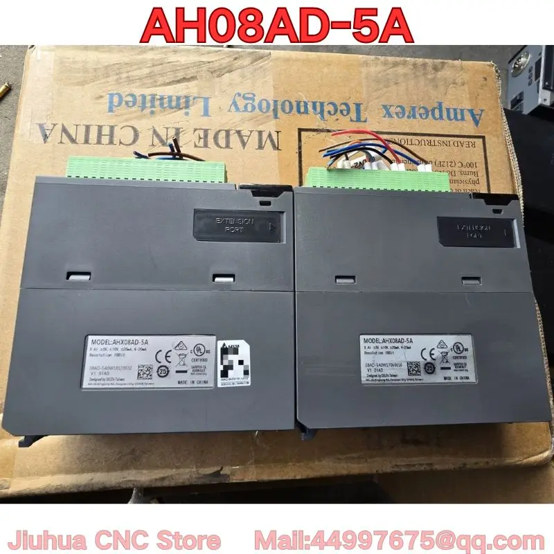 Second-hand AH08AD-5A PLC module functional test is normal Latest prices for August 2026