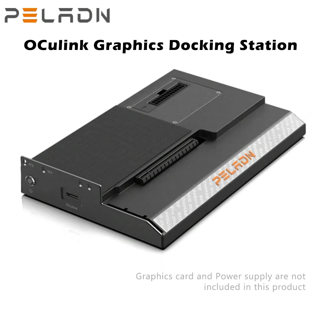 PELADN Link S-2 Graphics Card Docking Station OCulink Graphic External Independent Expansion Dock ATX 24PIN Power Connector