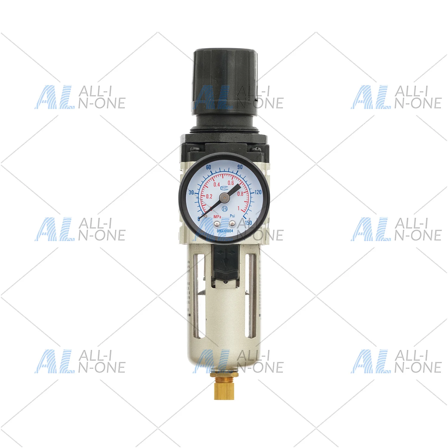 AW3000-03 G3/8 Adjustable Pneumatic Parts Air Compressor Filter Regulator