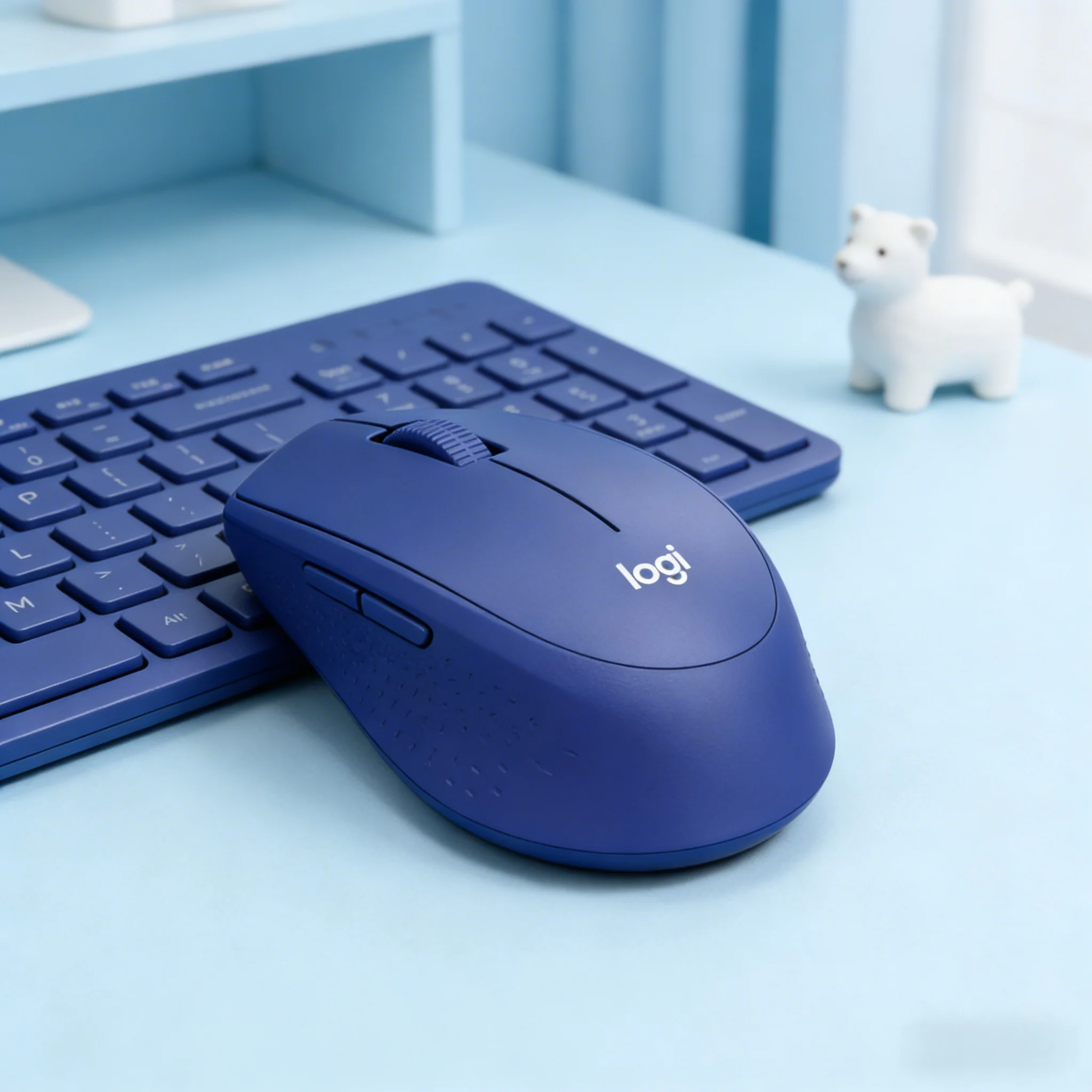Logitech M330 Silent Wireless Office Mouse 10m Range 24 Months Battery Portable Quiet Click Mice for PC Laptop