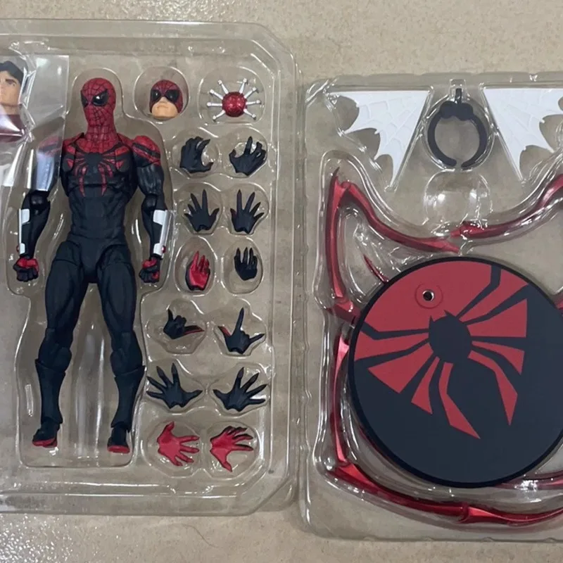 Hot Toys Superior Spider-Man Miles Morales Articulated Action Figure Collectible Toy With Replaceable Heads Hands And Stand