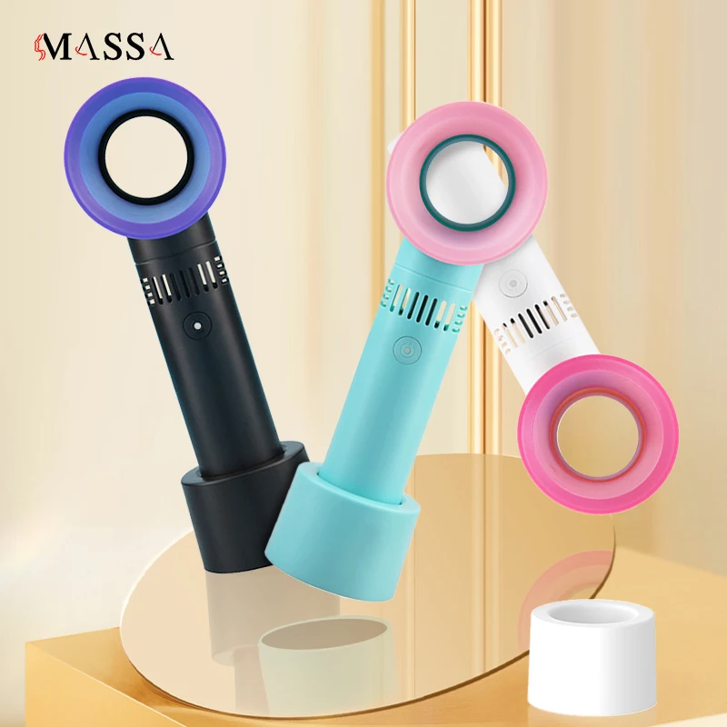 Ventilateur de cils sans lame portable, mini ventilateur créatif, chargement USB, déterminer petit