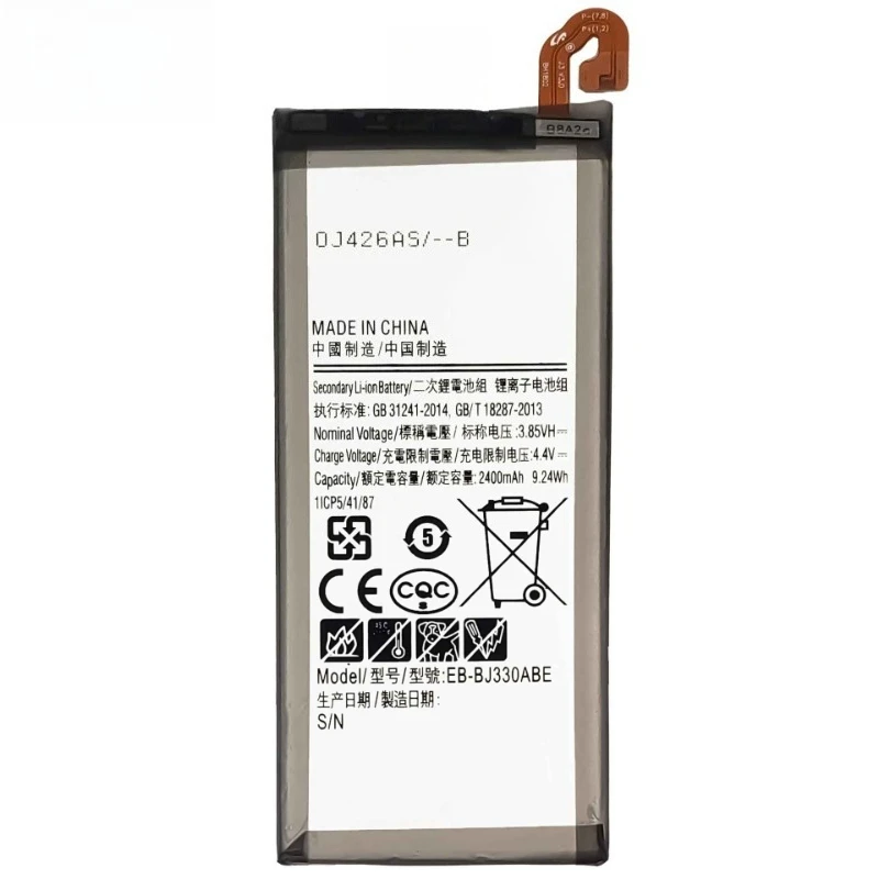 EB-BJ330ABE 2400mAh بطارية لأجهزة سامسونج غالاكسي J3 2017 SM-J330 SM-J3300 SM-J330F J330FN J330G J330L J3300 + أدوات