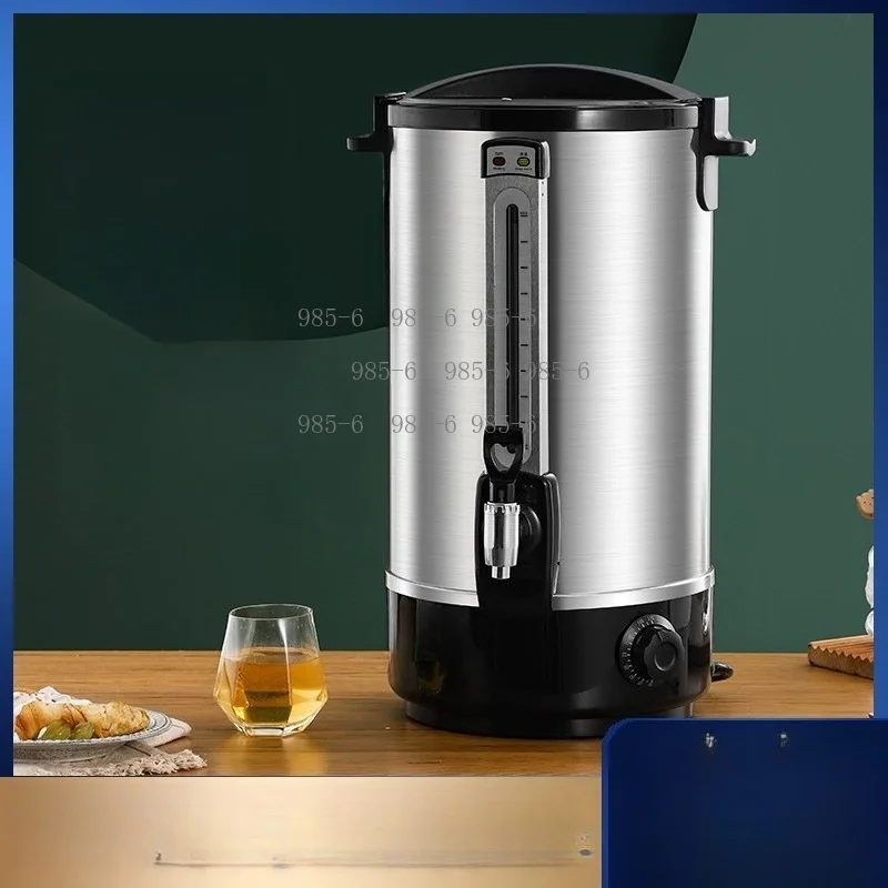 Large capacity stainless steel electric heating bucket, heat preservation design,commercial use for boiling water and making tea