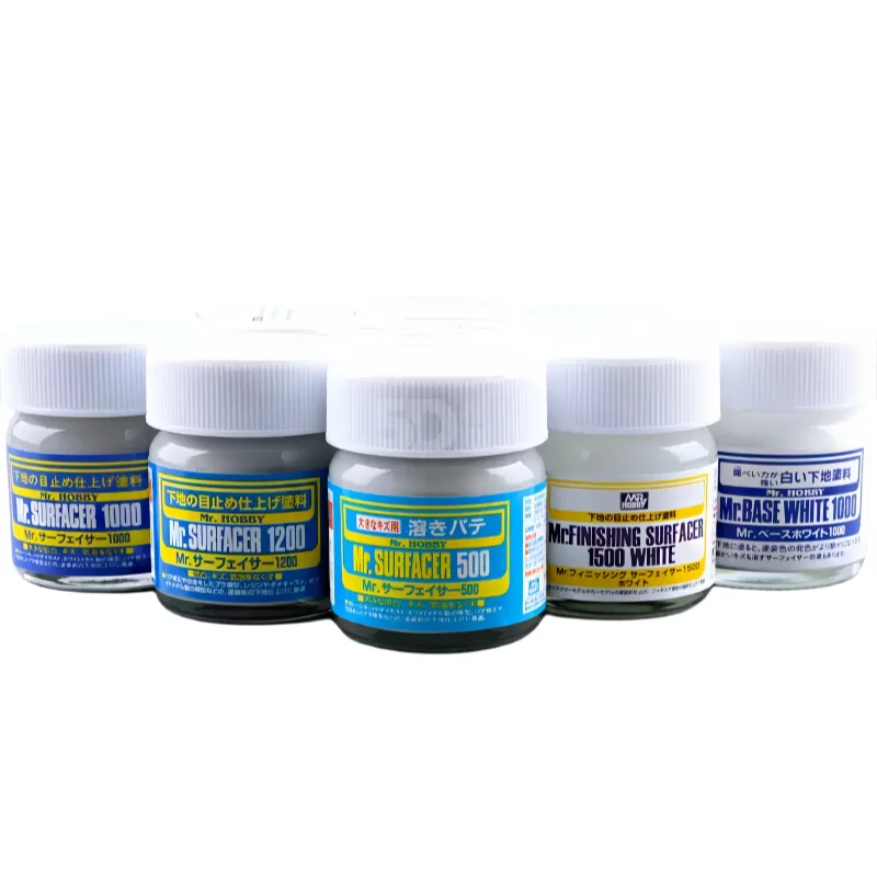 Mr.Hobby Primer Putty SF283/284/285/286/287/288/289/290 Red Brown White Black Grey for Plastic Model Repair