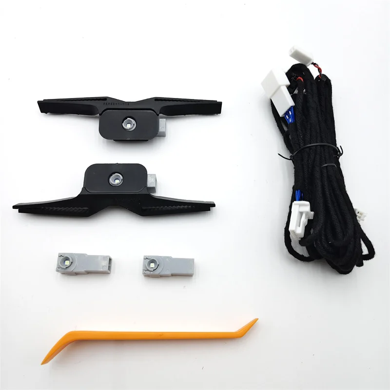 

4PCS LED Foot Light Ambient Light Decorative Light Special Atmosphere Lamp Ice Blue For Toyota RAV4 XA50 2019-2024