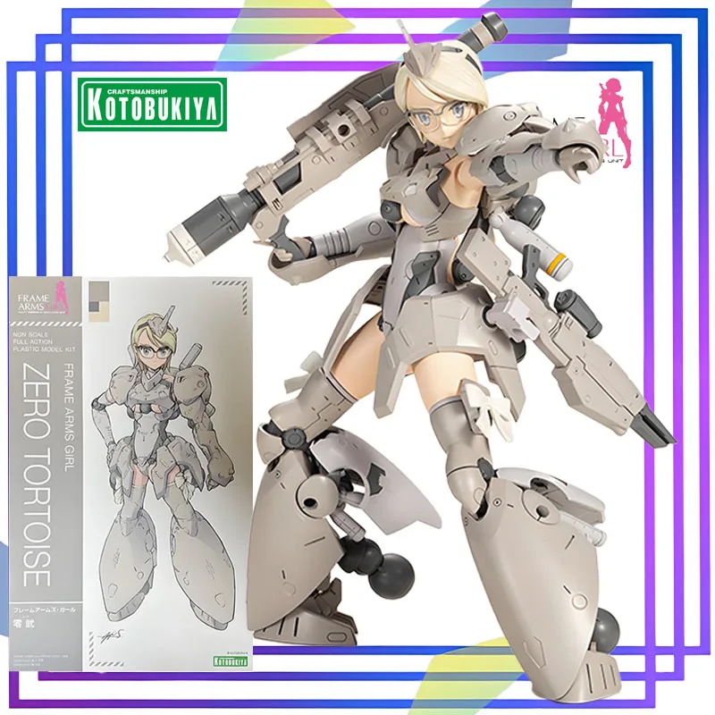 Kotobukiya Oryginalna Seria Frame Arms Girl《Frame Arms Girl: Reigam》Figurka Akcji Anime Model do Składania Kolekcjonerski Model