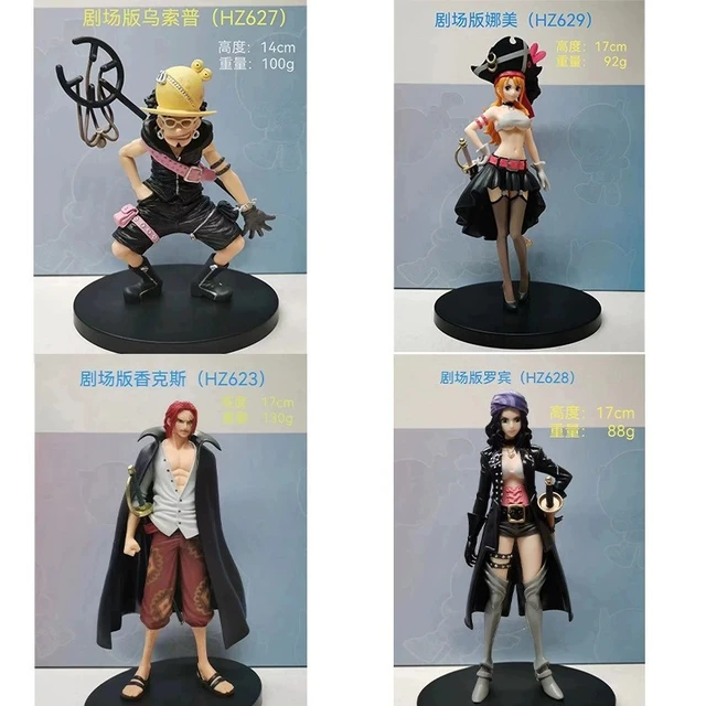 14-17cm Cartoon Anime Figure One Piece Luffy Uta Nami Figures Film Red  Action Figurine Statue Model Toys Children Gift - Action Figures -  AliExpress