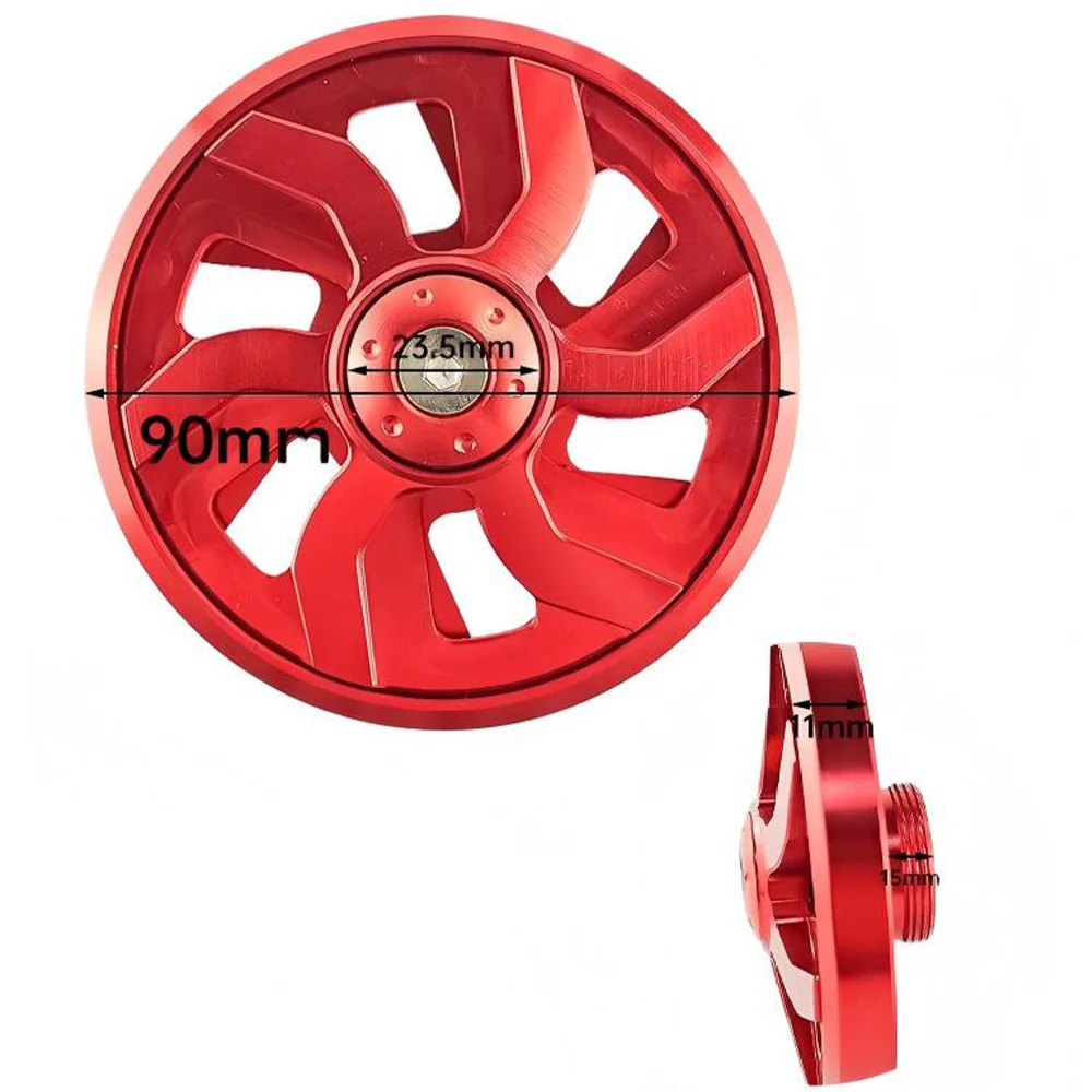 Aluminum Alloy Motorcycle Engine Cooling Fan Cover Universal Radiator Decorative Protector Accessory Fit Most Motorcycle Models 2