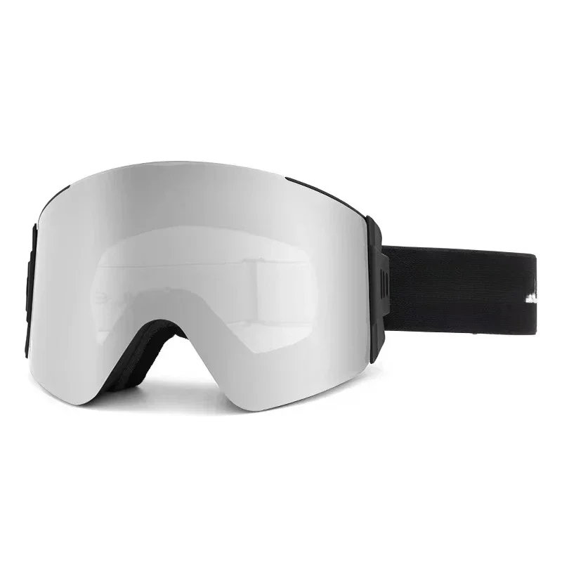 

= Large field of view cylindrical ski goggles anti-fog sports bicycle accessories with nose pad to protect outdoor use