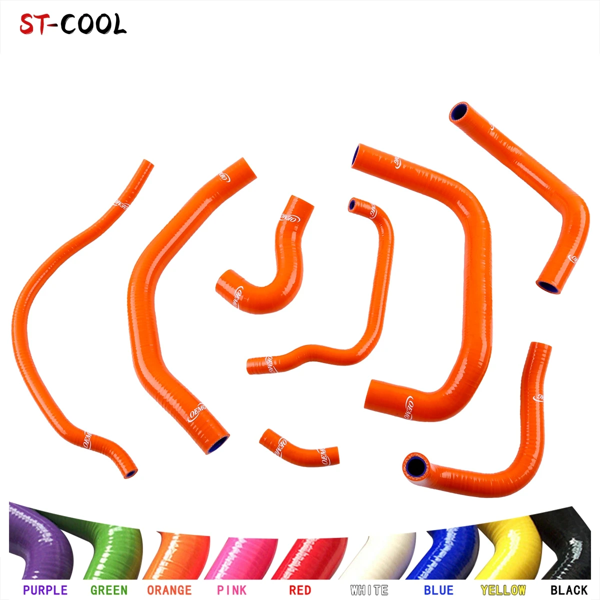 

For 1998 1999 Honda CBR 900 RR Fireblade CBR900RR CBR 900RR Radiator Hoses Kit Silicone Tubes Pipes 8Pcs 10 Colors