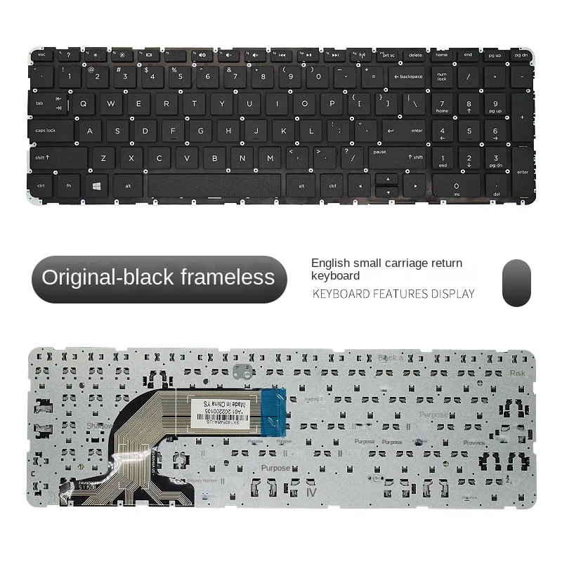 Suitable for replacement HP15-E 15-N017  TPN-Q130 Q132 Q121 Q118 C117 C113 F113 Laptop keyboard