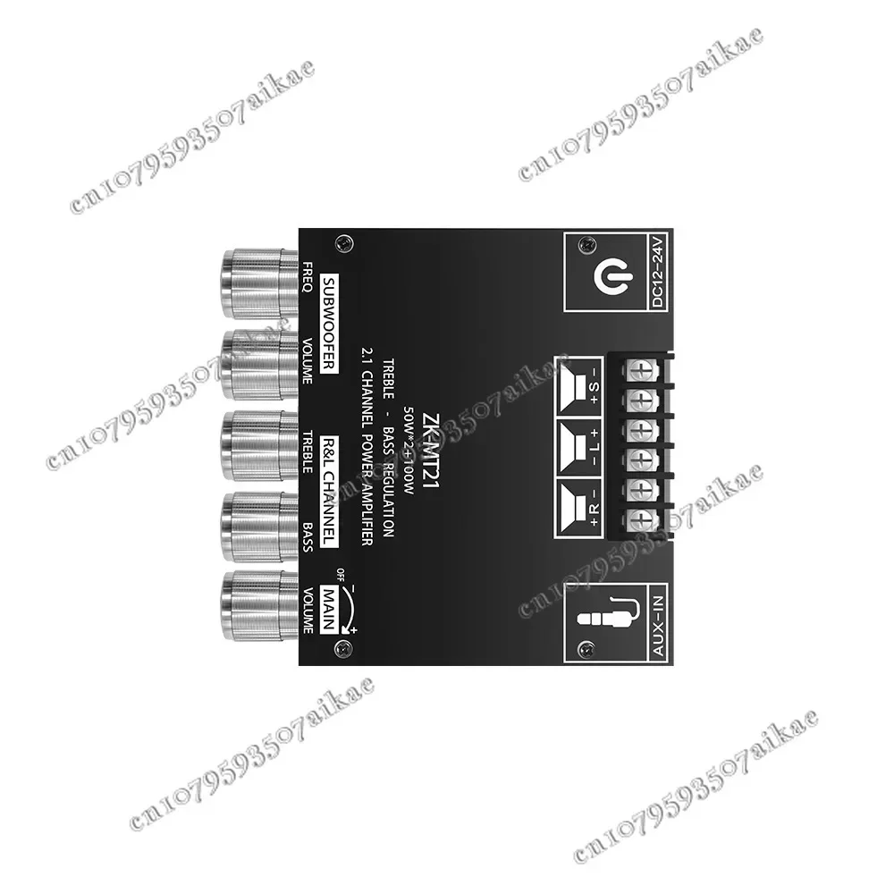 50W * 2+100W 2.1 channel Bluetooth digital amplifier module ZK-MT21