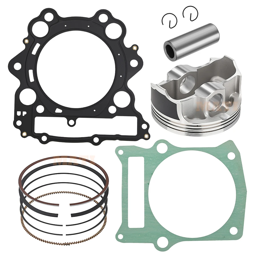 3YF-11631-00-X0 Top End Rubuild Kit Oversized 102mm Forged Piston For Yamaha Grizzly Rhino Raptor 660 YFM660F/R YXR660 2001-2008