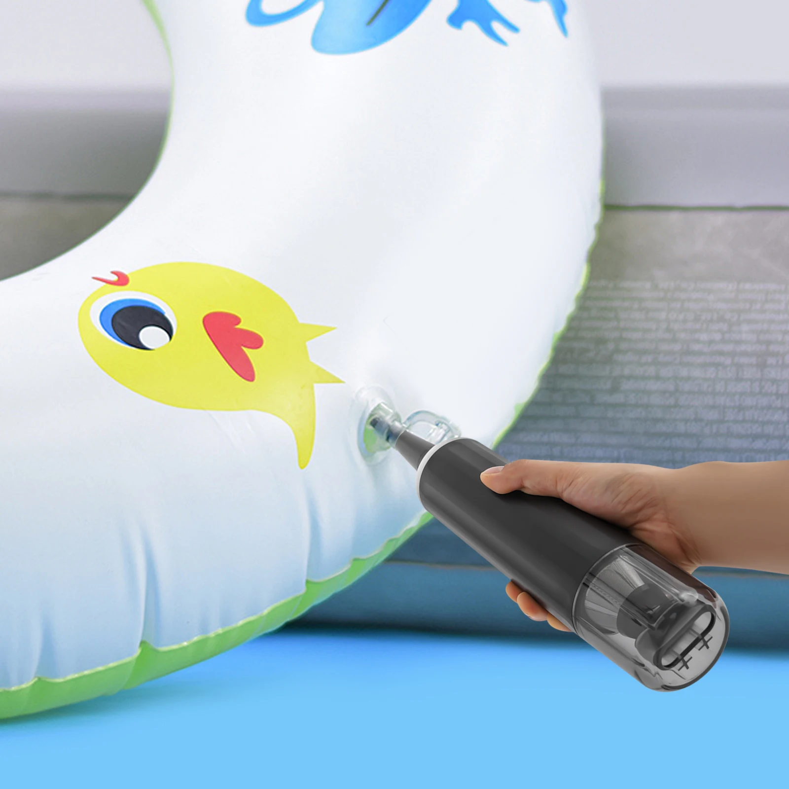 6 فوهات مكنسة كهربائية للسيارة، مكنسة كهربائية محمولة قوية، مكنسة كهربائية صغيرة محمولة لتنفيخ النفخ #2