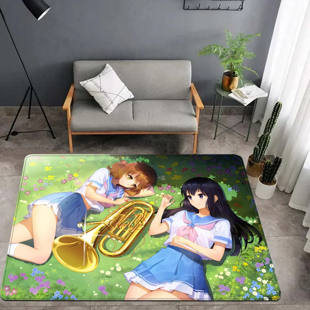 Sound Euphonium   Door Mat Washable Non-Slip Living Room Sofa Chairs Area Mat Kitchen Bedside Area Rugs