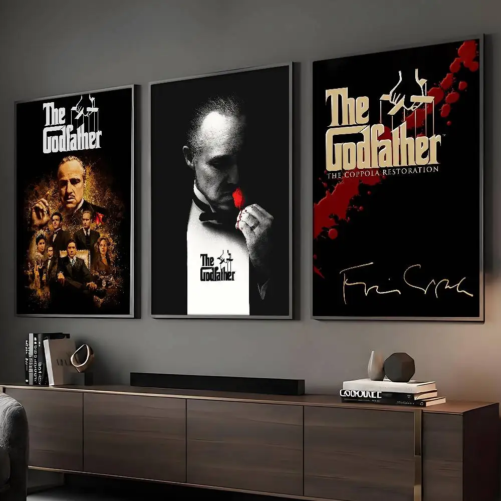 Film Der Pate Poster HD Art Sticky Wall Wasserdicht Home Wohnzimmer Bar Dekoration
