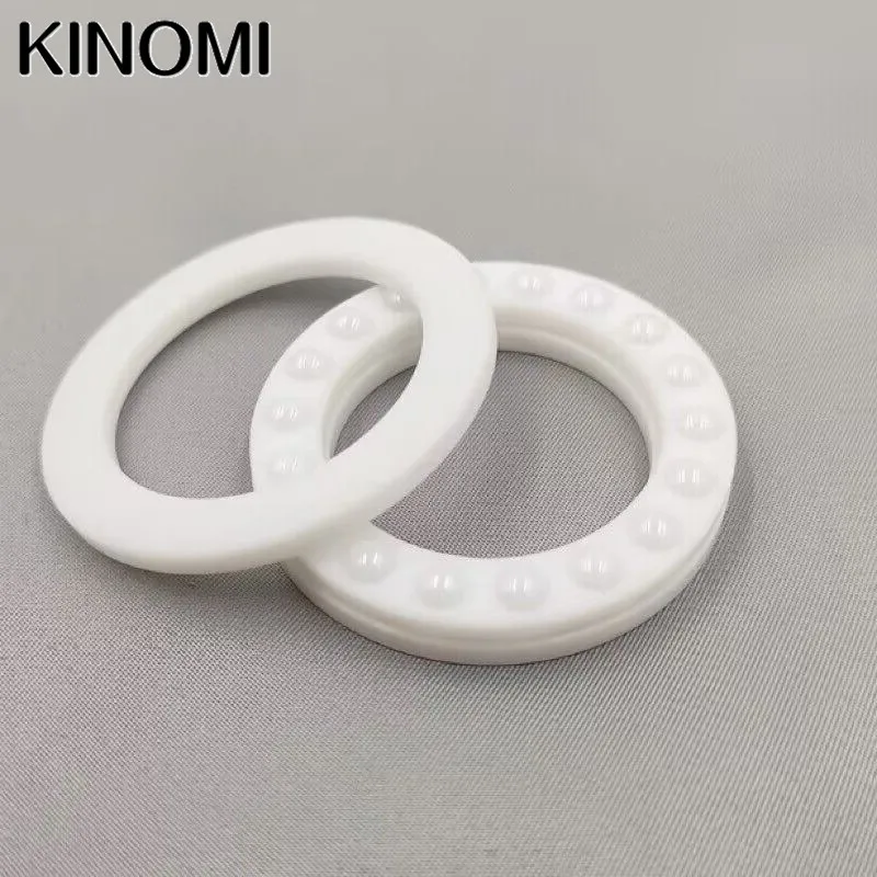 51100 51101 51102 51103 51104 51105 51107 Flat Thrust Ball Ceramic Bearing  Corrosion Resistant High Temperature Resistance