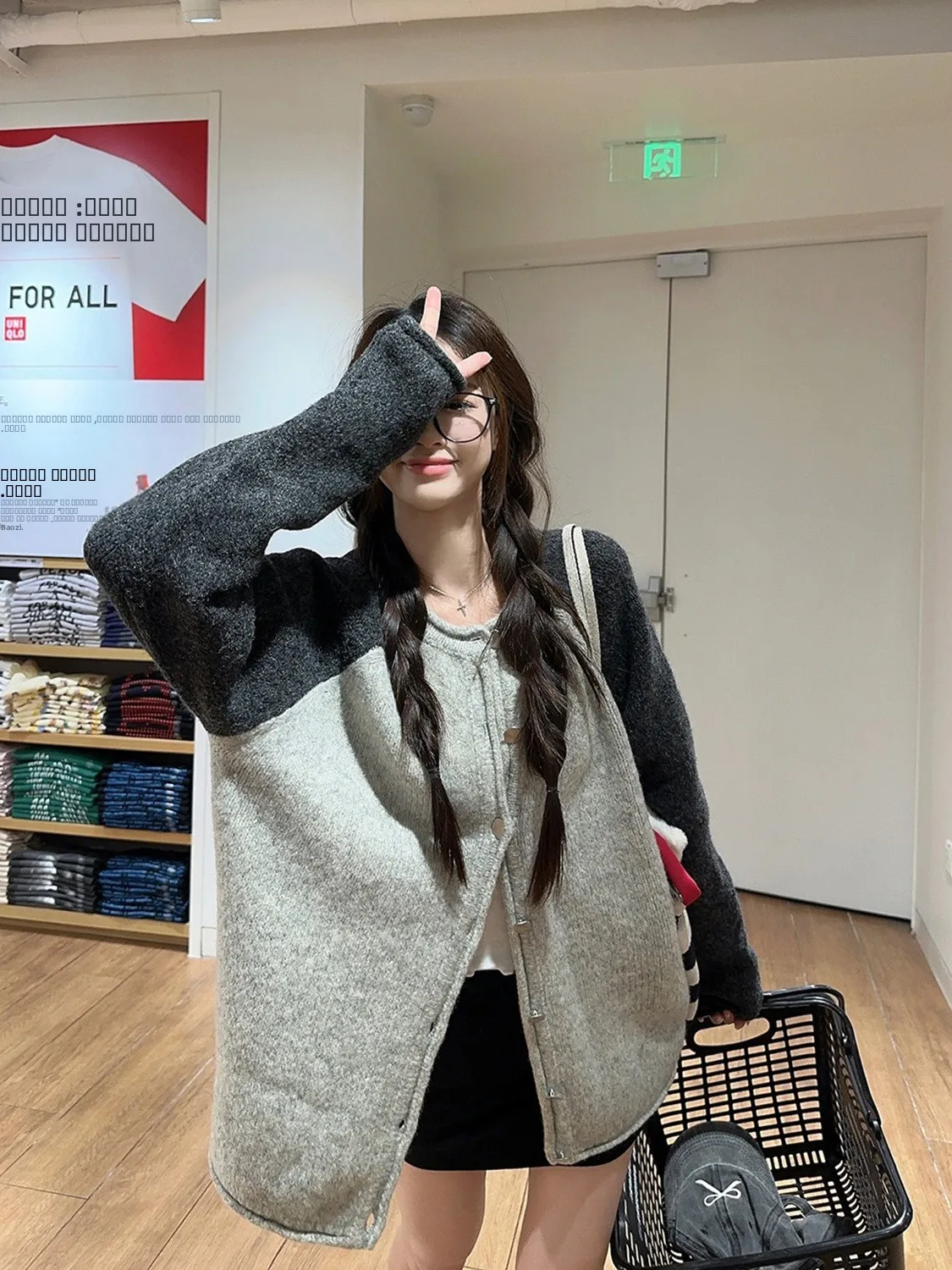 ay Long Sve سترة مفتوحة سترة المرأة الخريف الشتاء جديد الربط اللون محبوك معطف فوقي كسول Sle Faionable Commu...