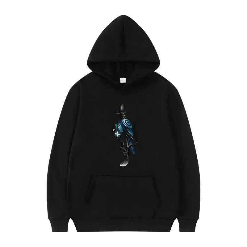 KPop شيطان الصيادين نمط امرأة بيضاء الخريف موضة ملابس علوية فضفاضة غير رسمية البلوفرات السيدات رخيصة هوديس الرجال بلوزات #2