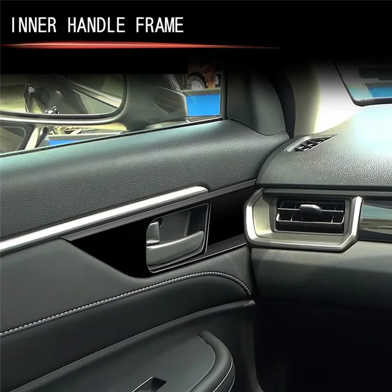 

Car Inner Door Handle Cover Door Bowl Handle Trim Frame Sticker For Honda WRV 2024 Japanese Version RHD-ABQF