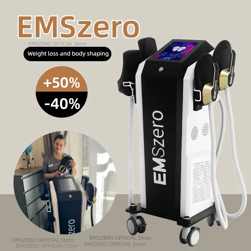 

Professional EMSZERO Machine EMS Body Slimming Muscle Stimulation Lose Weight Sculpt Therapy 5 Handle Pelvic Buttock Beauty