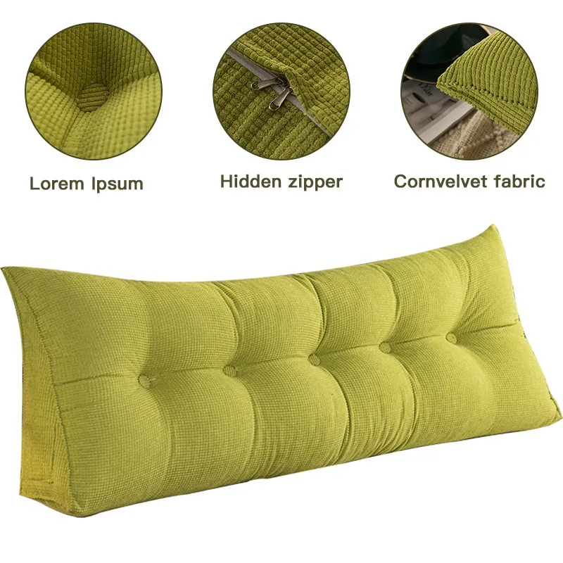 Aesthetic Backrest Cushion Triangular Cushions Modern Luxury Lazy Cushion Relaxing Elegant Decorative Cushions Home Decorations