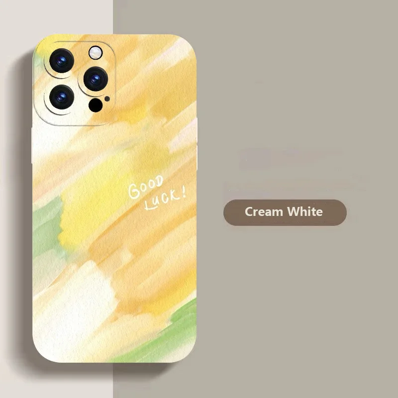 New Fashion Watercolor Painting Silicone Phone Case For Xiaomi 14T Pro 13 12 11 Lite 14 13T 12T Poco F6 F5 X6 X5 X3 M6 Pro Cover