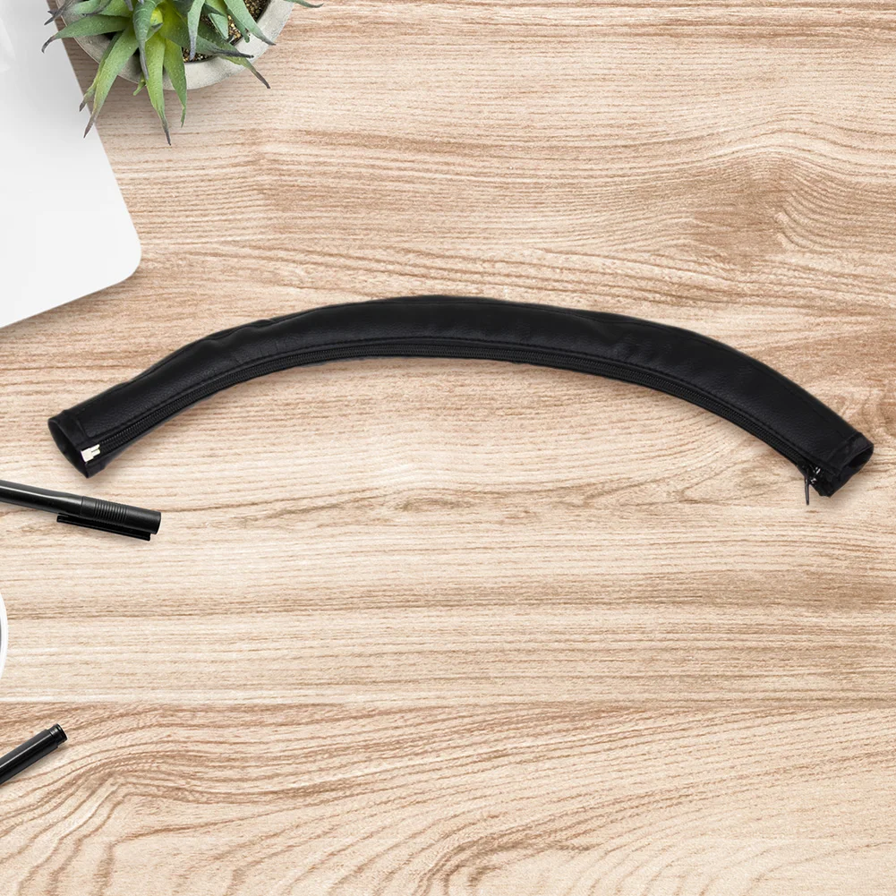 

PU Pushchair Armrest Protector with Zipper Infant Cart Armrest Protector Cover Waterproof Anti-bacterial Soft for Outdoor