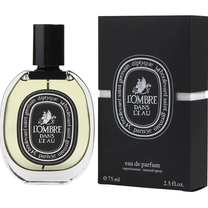 Diptyque L'Ombre Dans L'Eau women Eau De Parfum Spray 75ml Woody fragrance notes with original, long-lasting scent