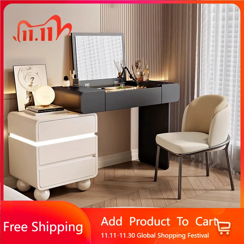 

Organizer Modern Vanity Table Computer Bedside Cabinet Dressing Table Console Makeup Comoda Pra Quarto Lounge Suite Furniture