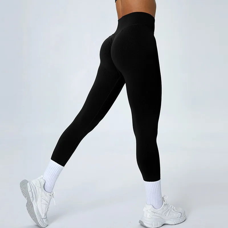Seamless Sport Leggings Female Train Sexy Gym Pants Woman Running Workout Leggings Fitness Push Up Yoga Tight