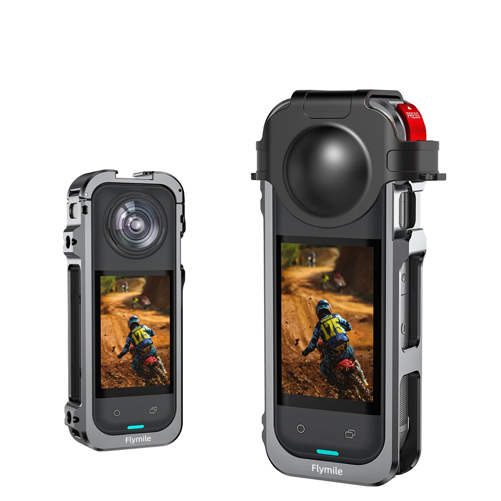 insta360-x5-拡張保護ウサギケージ金属フレーム多機能スポーツカメラアクセサリー