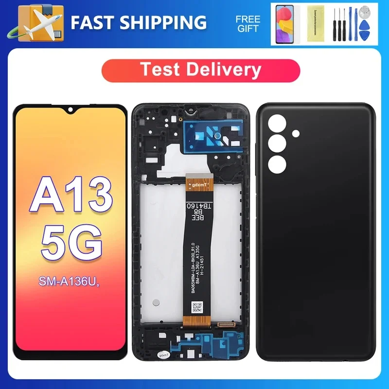 a13-5g-para-samsung-65''-oem-para-a136u-a136u1-a136w-a136b-substituicao-do-conjunto-de-display-lcd-e-touch-screen