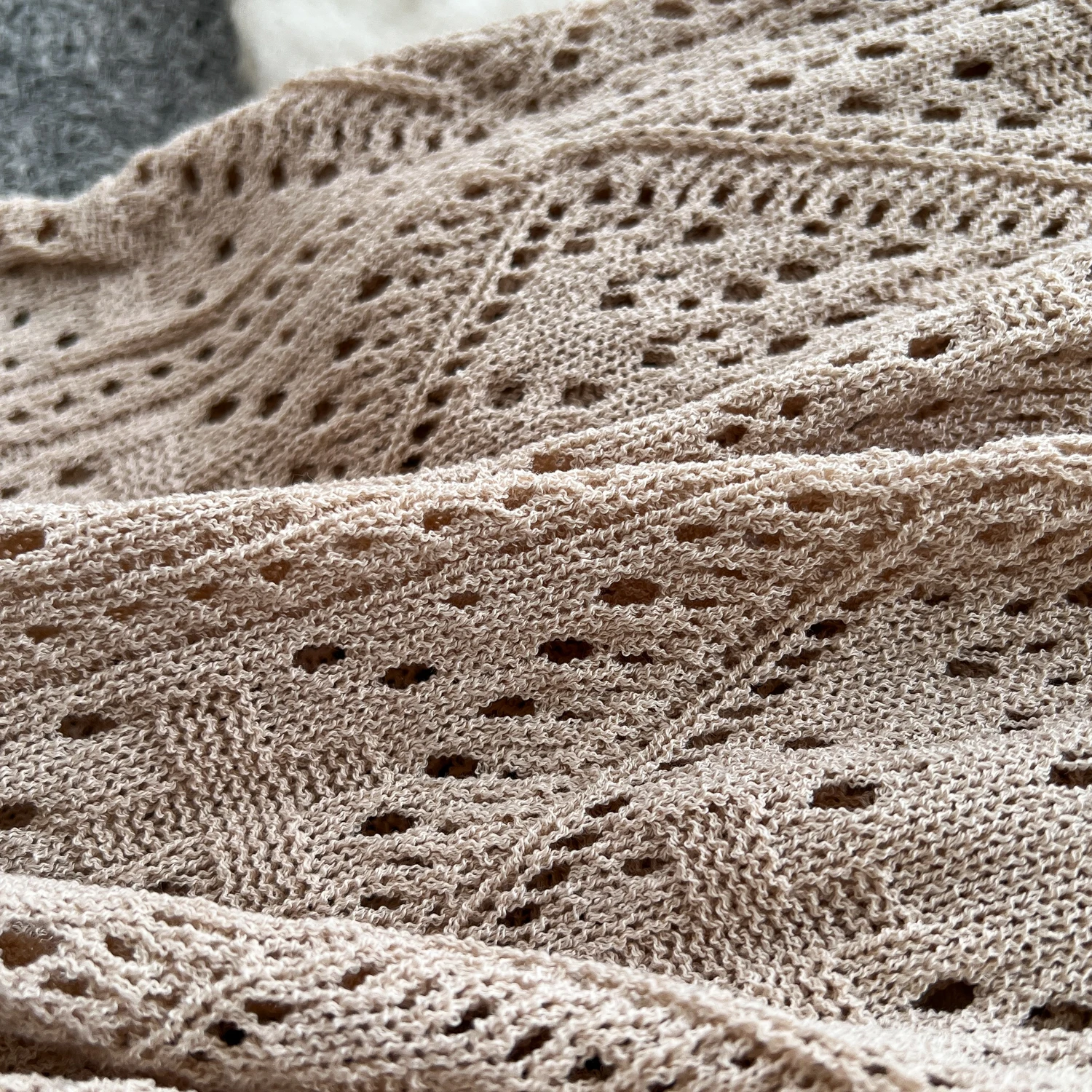 Chic vintage Knit hollow out pleated loose Elegant Fairy korean fashion Boho Sundress women clothing Long dress