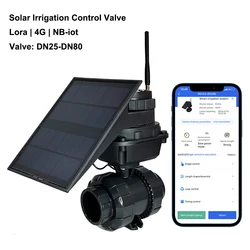 4G Solar Smart Irrigation System Timing Watering Agricultural Garden Sprinkler Valve Controller Drip Irrigation Control Valve