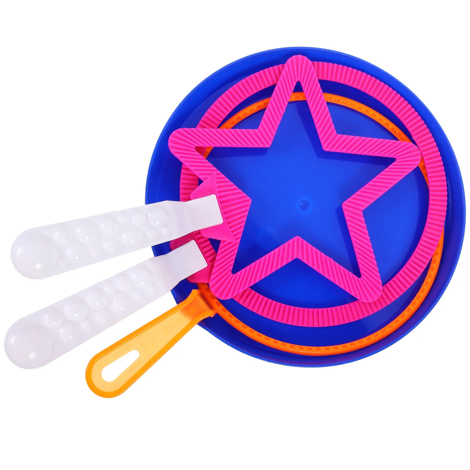 4Pcs Bubble Wands Set Safe Durable Outdoor Bubbles Maker Spring Summer Gift Bubble Wand Set Bubbles Maker Party Favors