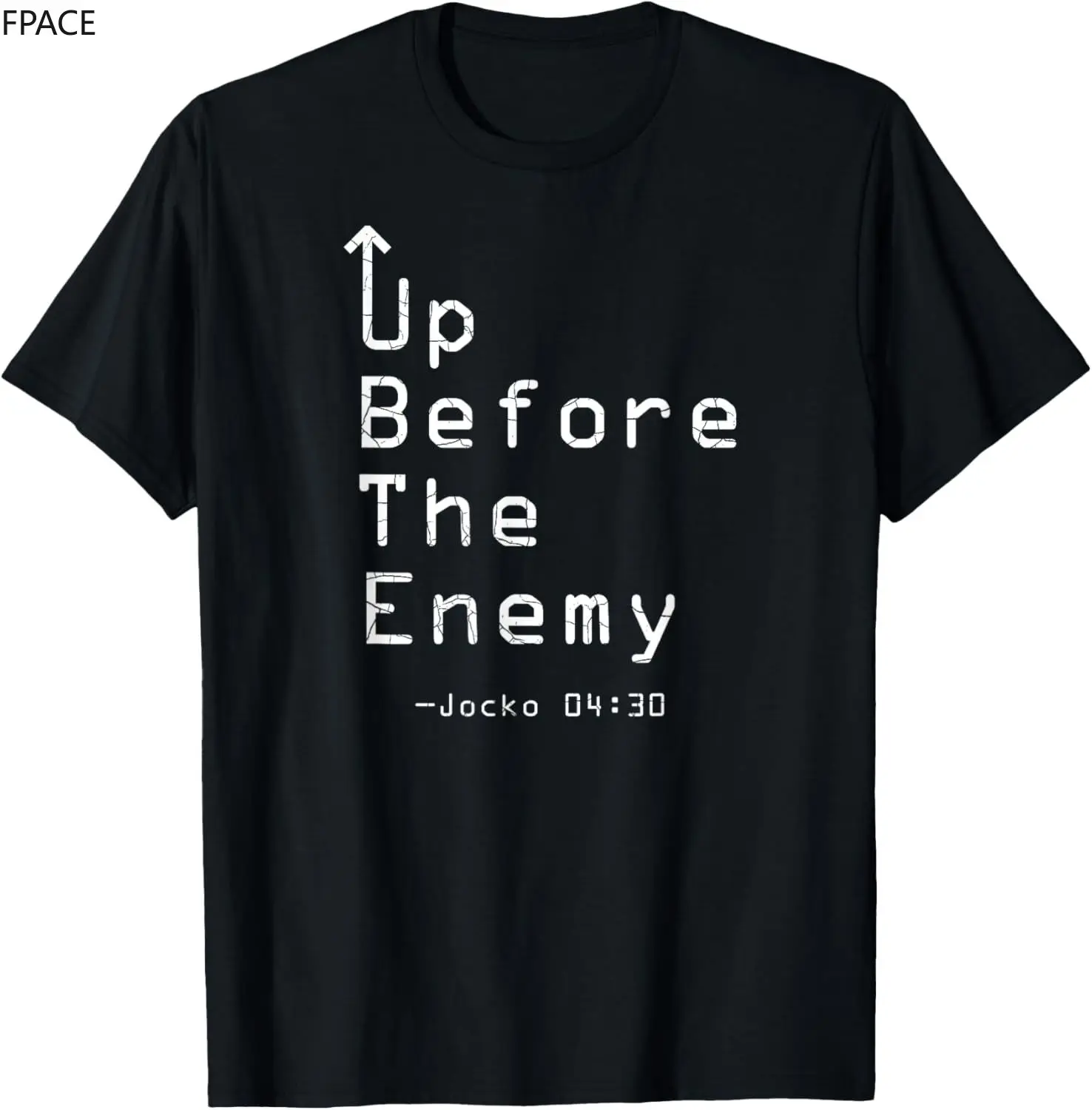

Up Before The Enemy - Jocko 04:30 T-Shirt vintage t shirt anime clothes oversized t shirts