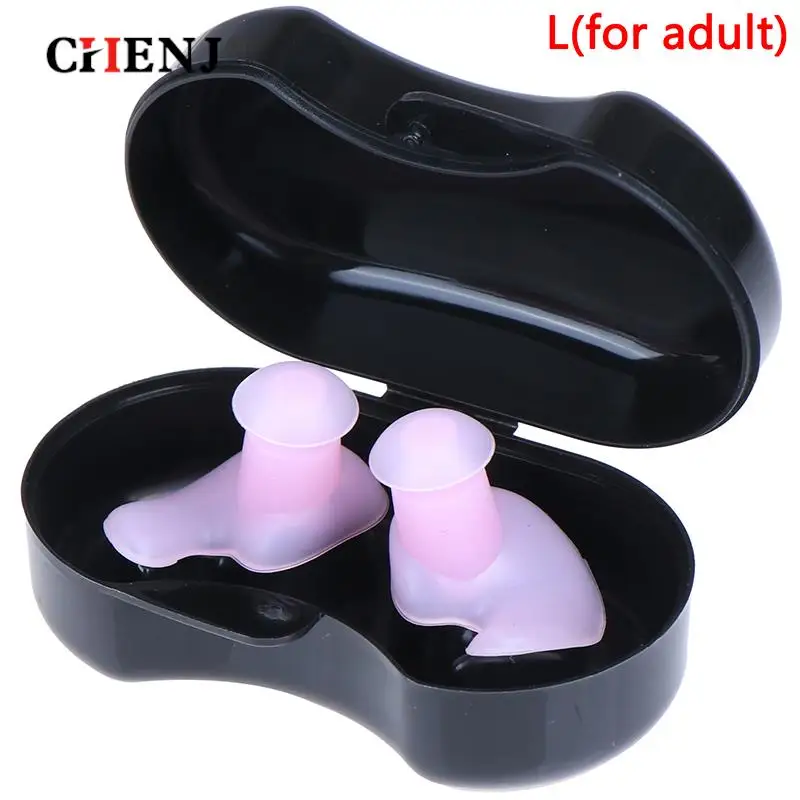 

Hot ！1Pair Soft Ear Plugs Environmental Silicone Waterproof Dust-Proof Earplugs Diving Water Sports Swimming Accessories