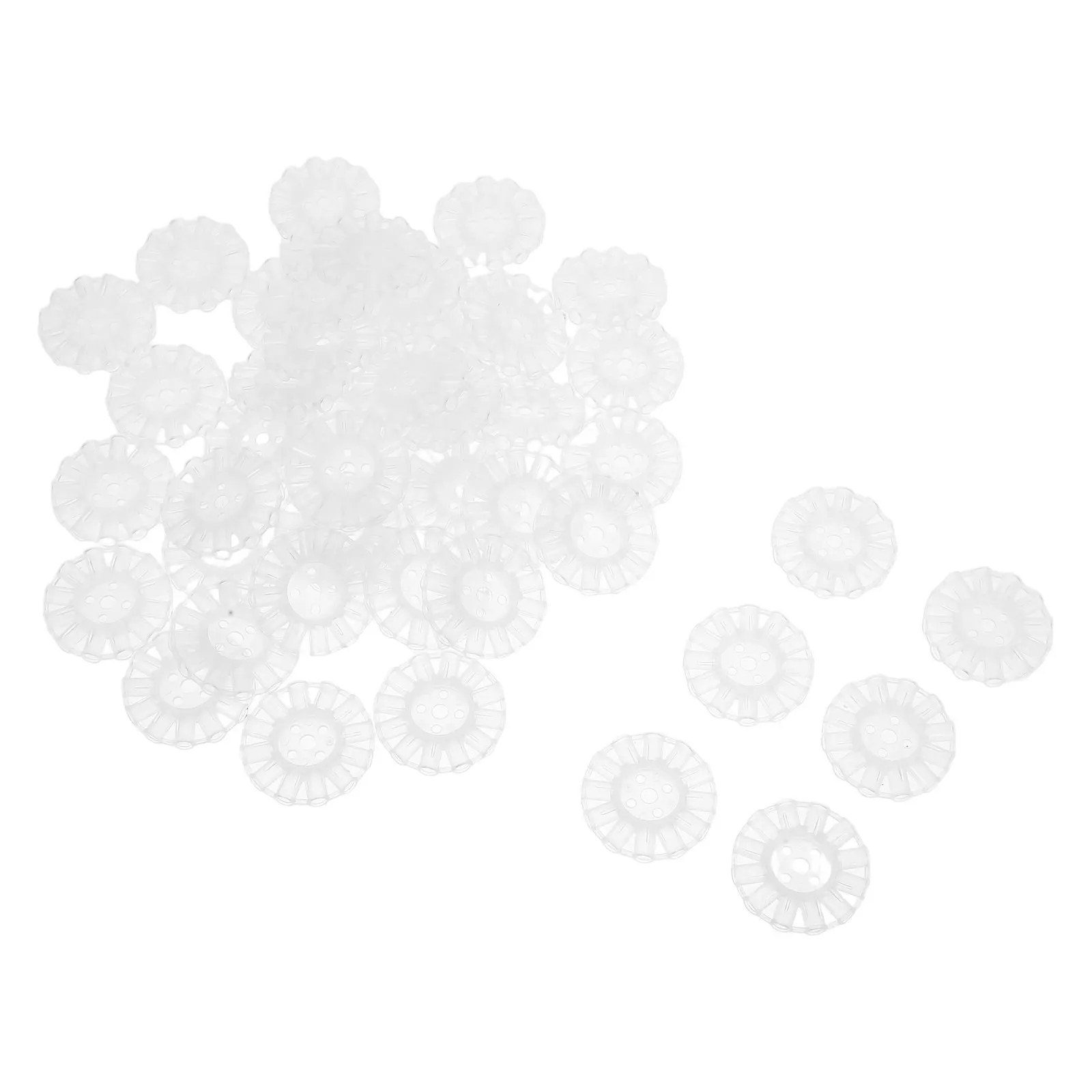 

50Pcs Plastic Glow Stick Connectors for DIY Lantern Building Glow Party Favors Light Up Dance Links Accessories