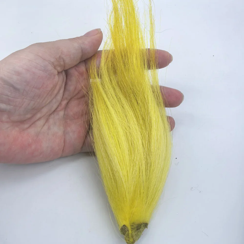 Vtwins moscas Streamer con pelo de cabra natural teñido para atado - imagen 3