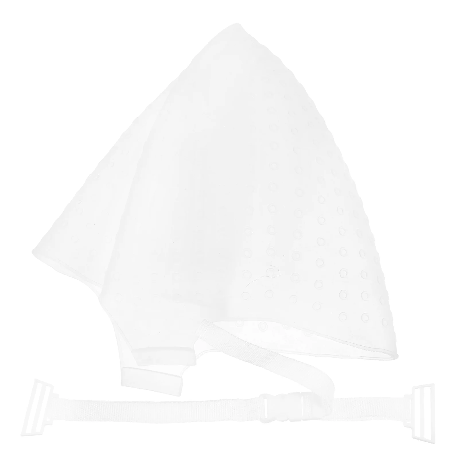 

Hair Highlighting Reusable Silicone Dye Cap White Color Tool Salon Hair Cap For DIY Coloring High Temperature