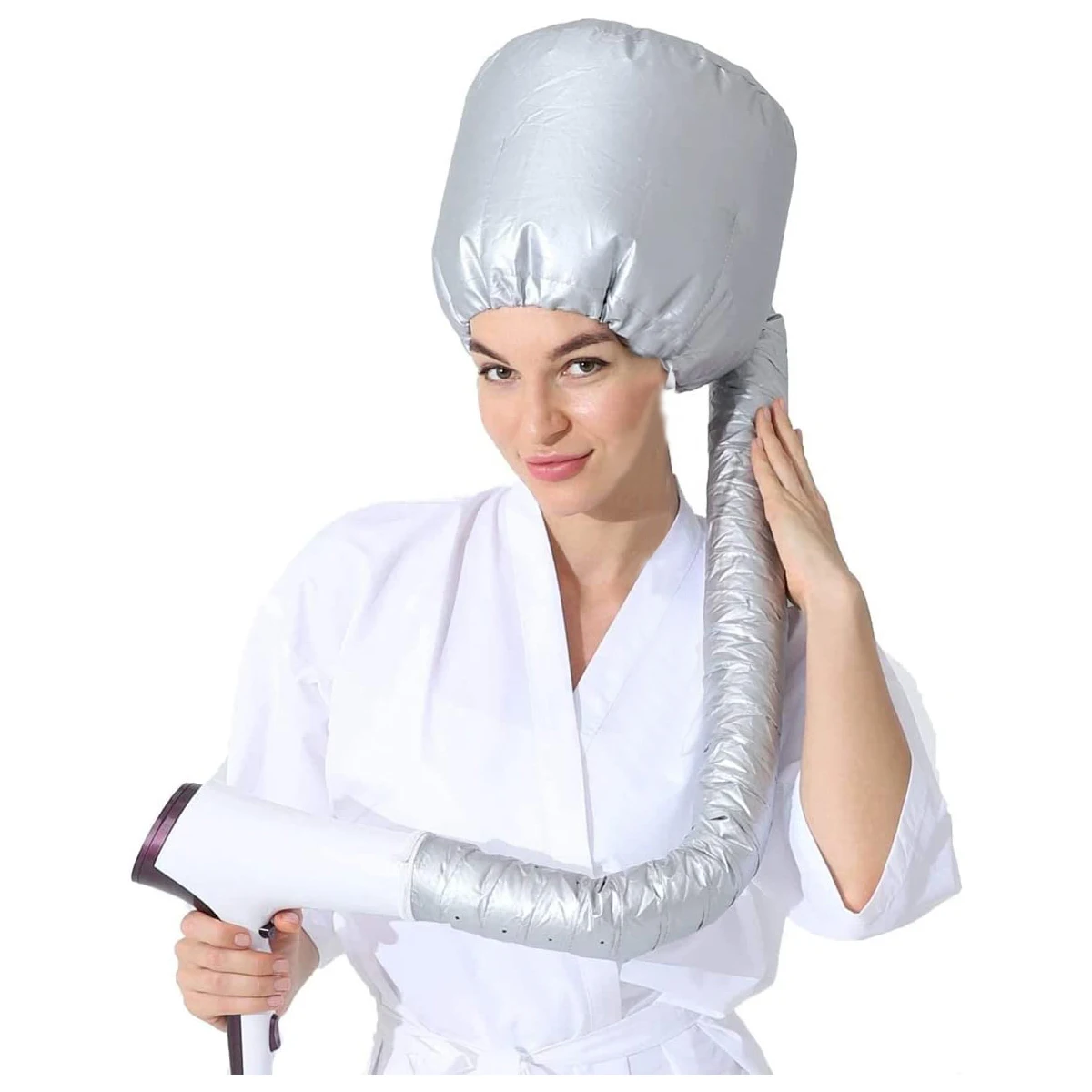 

1PCS portable adjustable hair dryer soft hair drying cap, quick drying cap, salon styling accessories Special for real hair wigs