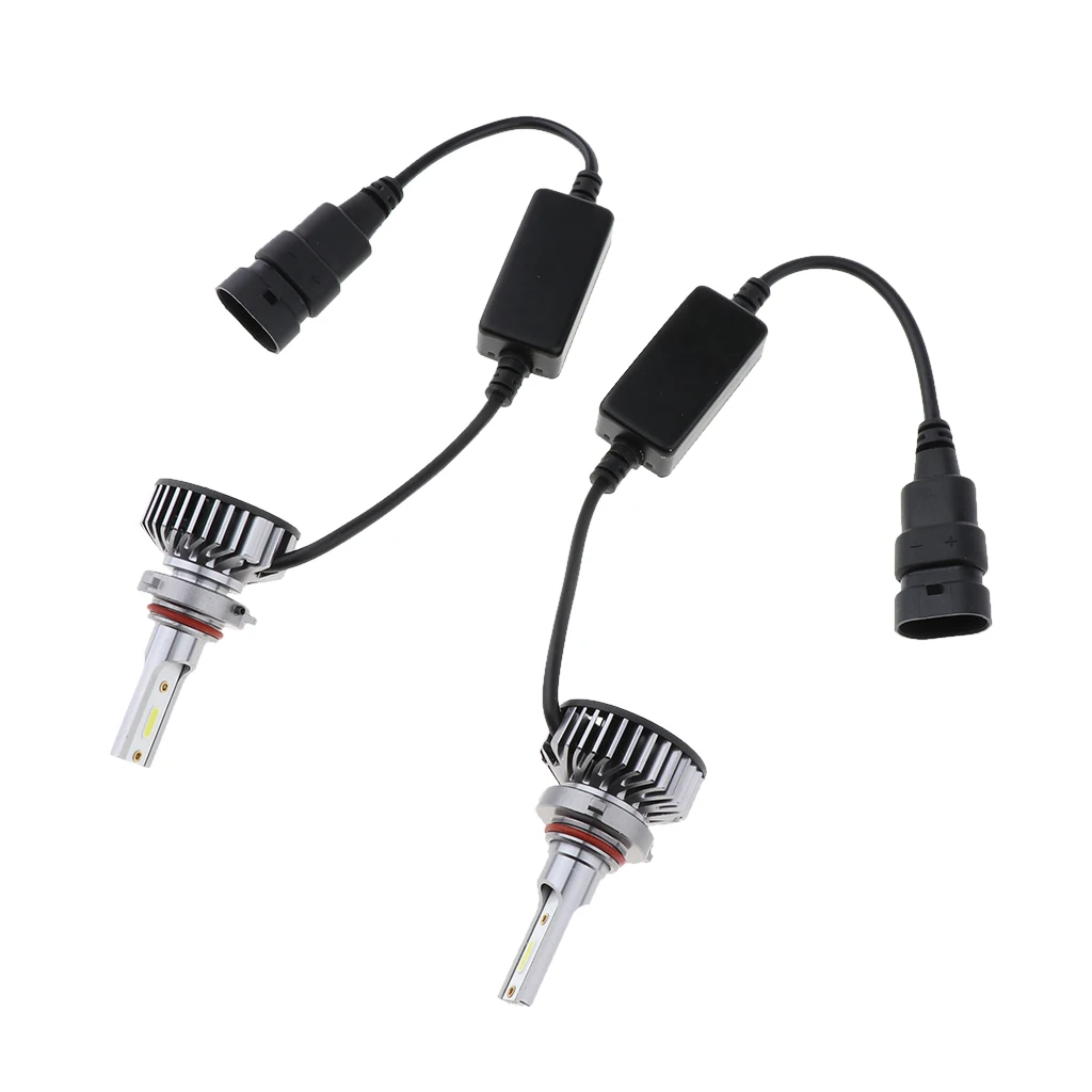 2X 6 Headlight Bulb 8000lm EXtremely Bright 9006 headlight Bulb Xenon 9006 6500 All Conversion Kits Bulb