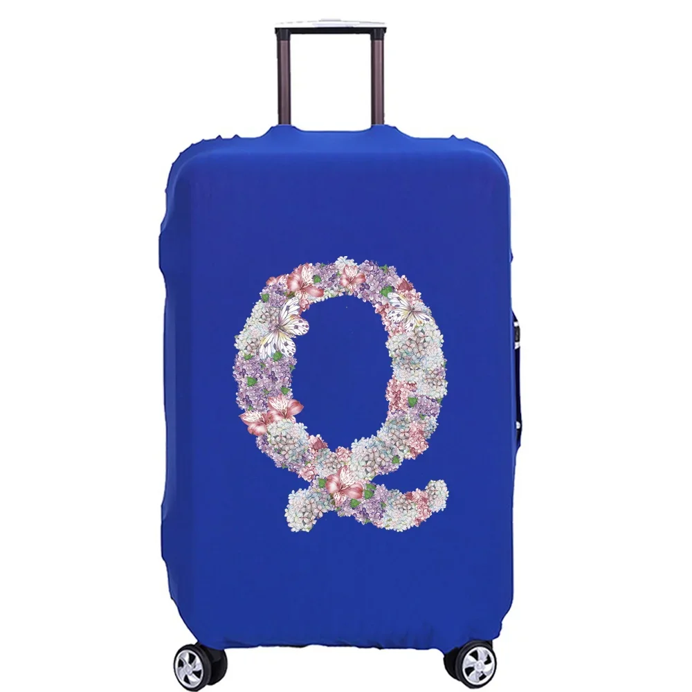 Travel Luggage Cover Elastic Suitcase Protective Case Traveling Accessories for 18-32 Inch Trolley Dust Cover Rose Flower Print