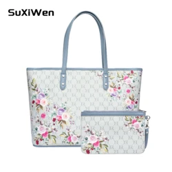 Lady Bags New All-match Handbag Shoulder Simple Big Large Capacity Totes Lady Shopping Bag PU Leather